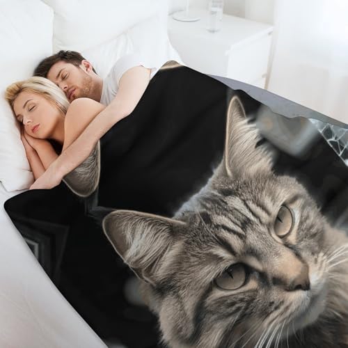 Couverture en molleton douce pour soirées cocooning sur canapé