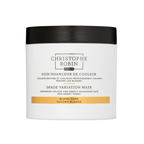 Christophe Robin Shade Variation Mask - Nourishing and Color-Enhancing - Golden blonde 250ml