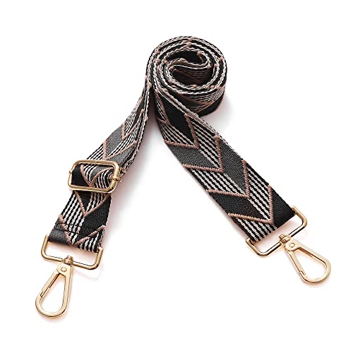 Image of S-Jacorry Purse Strap Replacement Crossbody Wide Shoulder Strap Adjustable Canvas Straps Handbag Strap Replacement Belts