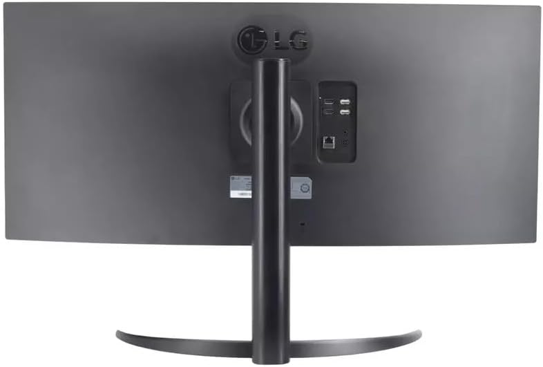 Miniatura 5 de LG Monitor curvo WQHD VA negro de 34 pulgadas con altavoz incorporado, (3440 x 1440) 100 Hz, 5 ms, transmisión MyView ultraancha, Airplay2, control