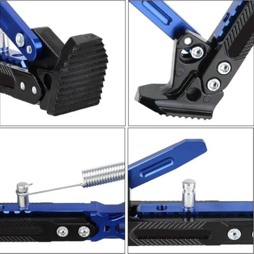 Pata de cabra de moto regulable y soporte de aluminio CNC para Guzzi V7 6