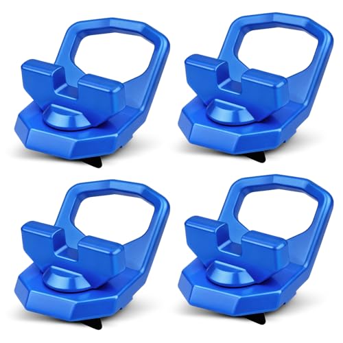 Lock & Ride Max D-Rings Set of 4 Blue Fits 2024-2025 Polaris Xpedition (XP XP5 ADV ADV5) & Ranger (XD 1500 Crew XD 1500) Replaces OEM 2889620/2890894
