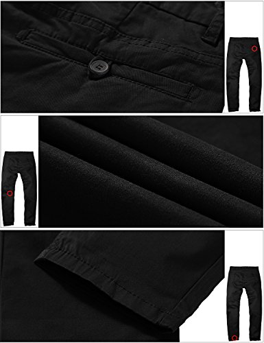 Image of Match Men's Regular Fit Comfort Stretch Casual Chino Pants