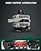 SCITOO New Alternator Fits for Toyota Camry 2012-2015,for Toyota Rav4 2009-2012,for Scion TC 2011-2016 - 2.5L 12V 100Amp CW SD6 Pulley Class High Output Alternator,OEM Replacement 11402 2706036010