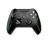 Diseño ergonómico: diseño ergonómico para el uso antideslizante hace que sea cómodo sostener el mando inalámbrico Xbox One durante mucho tiempo y perfecto para carreras, luchas, competitivos y otros juegos, asegurando que puedas estar totalmente cómodo para jugar durante horas en el juego.