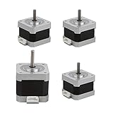 [Compatible] Los motores paso a paso 42-34 se aplican a impresoras 3D (como el eje Z de la serie CR-10 o el eje X/Y/Z Ender-3), máquinas y equipos. 42-40 motor paso a paso se aplica para el eje E de la serie Ender y CR-10.