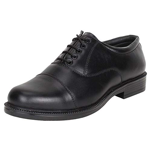 SeeandWear Men`s Leather Police Shoes