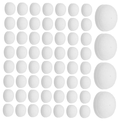 LIFKOME 50 Esponjas para Pintar con Los Dedos Mini Aplicadores Esponjas para Pintar Pinceles para Manualidades Herramienta De Mezcla Mango De Tinta Mini Herramientas De Arte