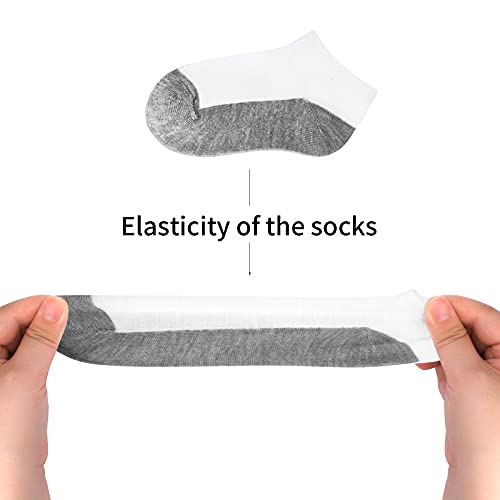Image of Boys Crew Socks 5 Pack Baby Toddler Dinosaur Striped Cotton Socks For Little Boys 2-8Y