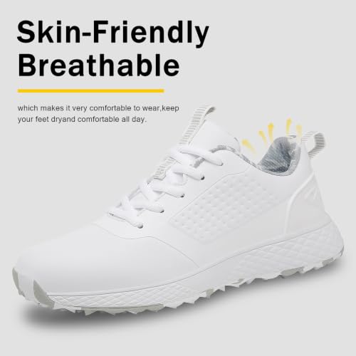 Image of ULTIANT Women Golf Shoes Spikeless Waterproof Golf Sport Sneakers Size5-10