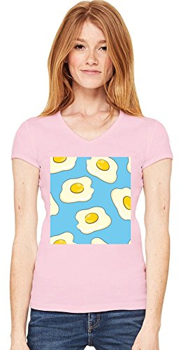 Preisvergleich Produktbild Eggs Print V-neck T-shirt Medium
