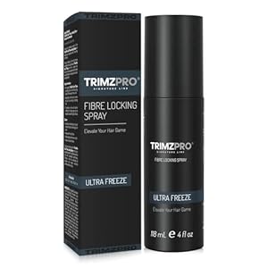 TrimzPro Signature Fibre Holding Hair Setting Spray ? Strong, All-Day Hold, Anti-Humidity, Frizz Control, Volume Boost for All Hair Types