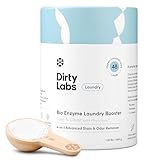 Dirty Labs | Scent Free | Bio Enzyme Laundry Booster | 48 Loads (1 lb) | Hyper Concentrated | High Efficiency & Standard Machine Washer | Nontoxic, Biodegradable | Stain & Odor Removal Enzyme Booster