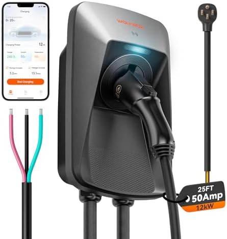 WOLFBOX WE50 50-Amp Level 2 EV Charger