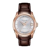 Tissot Women's Couturier 316L Stainless Steel case with Rose Gold PVD Coating Swiss Automatic Watch...