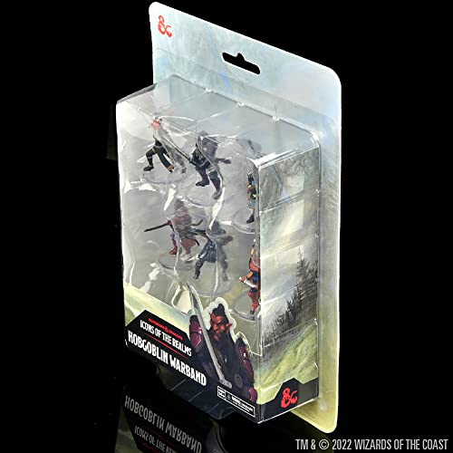 Dungeons & Dragons D&D Icons of The Realms: Hobgoblin Warband - 6 Pre-Painted Figures, Miniatures, RPG - Image 4