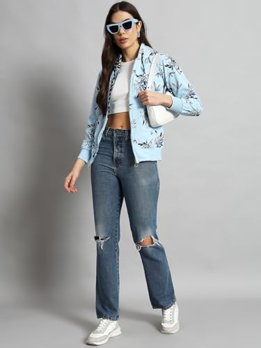 Image of eKools Women's Fleece Fullsleeves Jacket (Flee02)