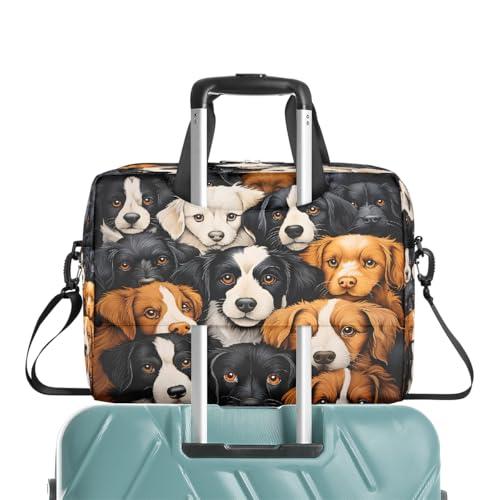 Bolso para laptop 15.6-16 pulgadas con diseño de perros miniatura 7