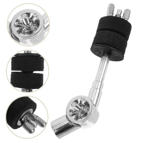Conector para brazo de boom de platillo UPKOCH, soporte de extensión para batería, accesorio ligero de montaje para mayor estabilidad en bateristas y percusionistas miniatura 4