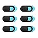 Webcam Cover,6 Pezzi Copri Webcam Slider Copertura Webcam,Cover per Webcam Ultrasottile per Laptop,iPad,MacBook,PC,Accessori per Telefoni Cellulari