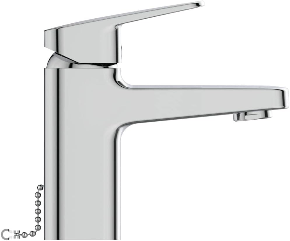 Side view of Ideal Standard Ceraplan BD210AA showing pull-rod