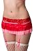 Velvet Kitten Lot Of Love Red Rose Sexy Skirted Garter Lingerie P183783