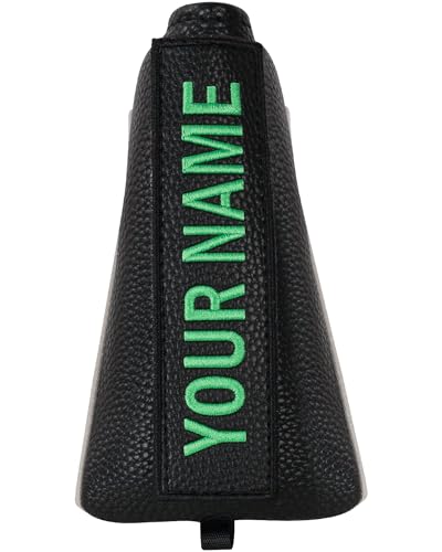 Big Teeth Classic Golf Blade Putter Cover Headcover Mid Mallet Club Protector Magnetic Bar Closure Compatible with Scotty Cameron Taylormade Odyssey