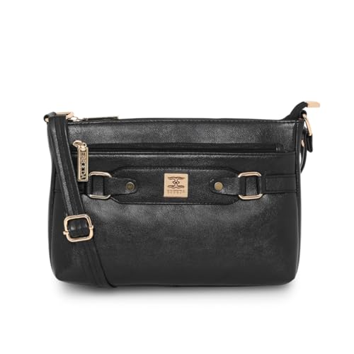 Image of ESBEDA Classic Structured Buckle Sling For Women | Ladies Purse | Slings For Casual Carry | Stylish Sling Bag | Gift Bag For Women