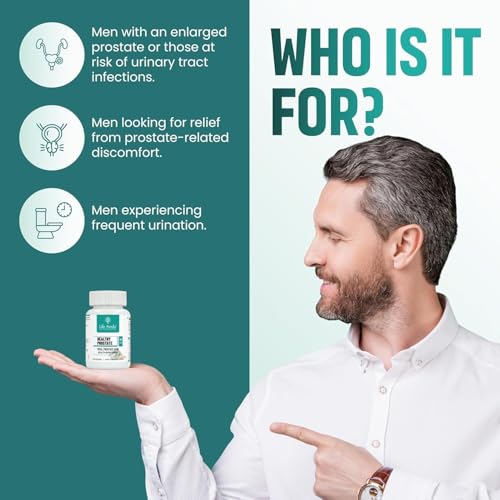 Image of Life Aveda Ayurvedic Prostate care capsules | Helps in Prostate Enlargement | Helps with Inflammation, Burning, Infection & irritation | Male wellness products (Pack of 3, 180, count)
