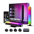 Smart LED Light Bars -RGB Lights w/ 16M Colors -RGB Light Bar for Room, Music Sync, Entertainment & LED Gaming Lights - LED Bar Lights for Gaming Setup Accessories - Bar Lights for Home Bar (7-Pc Set)