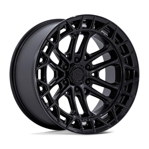 FUEL OFF-ROAD FC874 CELSIUS 20X9, 6X5.5, 5.04, 1mm MATTE BLACK W/ GLOSS BLACK LIP - FC874MB20906801