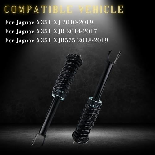 YWEISPART C2Z27762 Pair Front Shock Absorbers Struts Assembly w/Electric For Jaguar XJ X351 XJR XJR575 2010-2019 C2D16483 by YWEISPART - Used condition - Image 4