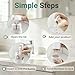 Imagen de WANWEN 4 in 1 Shampoo Soap Bottle Dispenser Travel
