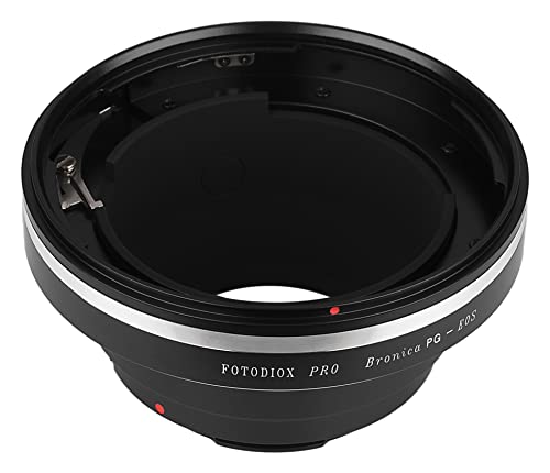 Image of Fotodiox Pro Lens Mount Adapter - Bronica GS-1 (PG) Mount SLR Lenses to Canon EOS (EF, EF-S) Mount SLR Camera Body