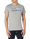 Cuello de pico Pepe Jeans Gelu Camiseta, 933gris Marl, S para Hombre