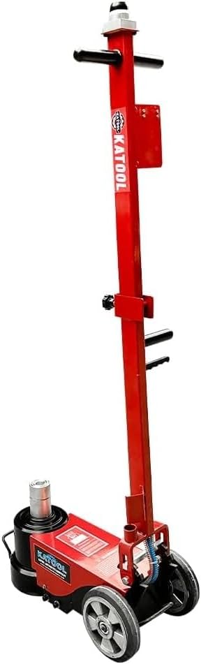 80 Ton Pneumatic Hydraulic Floor Jack, Heavy Duty Truck Lift for Garages & Repair Shops, 7.6-14.5 Inch Lift Range (Jack 80T)