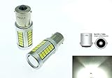 ● LED BA15S 1156 P21W 33 LEDS SMD 5730 Blanco 6000K 400 Lumenes Super Brillante