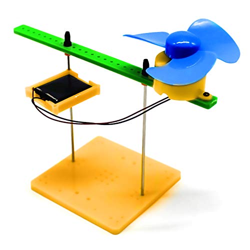 SUNGOOYUE Kit de Bricolaje de Generador Solar, Mini Generador de Energía Solar, Proyectos de Experimentos Científicos para Niños y Adolescentes, Actividad Educativa de Aprendizaje STEM, Kit de