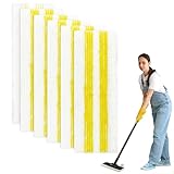 6 Piezas Paños Recambio para Kärcher EasyFix Boquilla Limpiadora de Vapor Kit, Microfibra Paños para Kärcher EasyFix SC 1, SC 2, SC 3, SC 4, SC 5 Boquilla, para Todo Tipo de Suelos