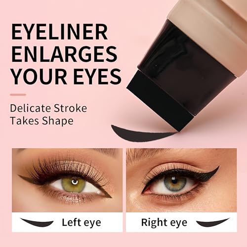 Eyeliner Stamp Waterproof Smudge Proof, Marrón miniatura 6
