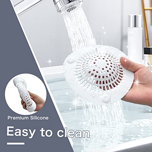 Tapón recolector de cabello para drenaje de ducha, 3 unidades miniatura 4