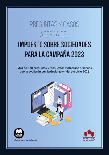Portada de Preguntas y casos acerca del Impuesto sobre sociedades para la campaña 2023