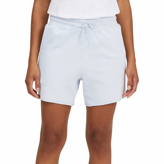 Short PUMA femme en French Terry bleu taille L