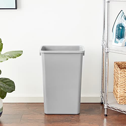 Image of Hardware Resources Gray 50 Quart Plastic Waste Container