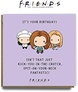 Cardology - Funny Birthday Card For Her | Friends Fan, Best Friend, Sister, Niece | Friends TV Show Officially Licensed