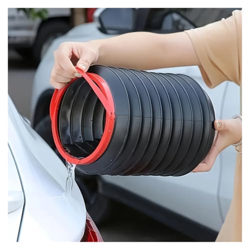 Contenedor de basura para coches de 4L y cubo liquido impermeable para limpieza interior 4