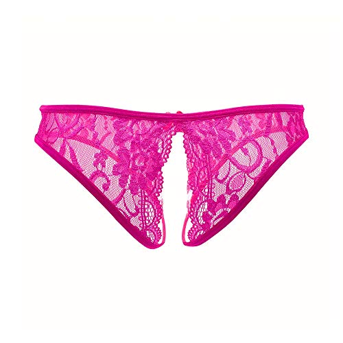 Image of Women Sexy Panties Plus Size Underwear Lace Thongs Low Rise G-String Cheeky Underpants