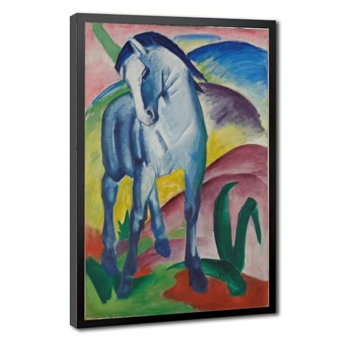 Tableau Franz Marc Cheval bleu pour sublimer la décoration murale de votre bureau