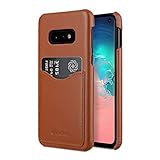 Melkco プレミアムレザーカードスロットバックカバー V2 Samsung Galaxy S10e用 - (ブラウン)