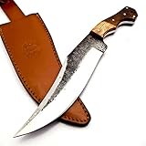Generisch Jagd Bowie Messer Mittelalter Arbeits Kelten Carbon stahl 1095 32cm HK18